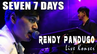 RENDY PANDUGO SEVEN 7 DAYS LIVE KONSER BALKONJAZZ 2022