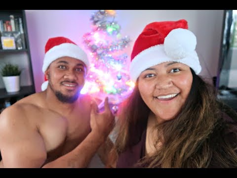 WE FINALLY PUT UP OUR CHRISTMAS TREE 🎄⛄️🎅🏾