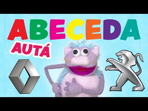 ZNAČKY ÁUT a ABECEDA pre deti | AUTÁ | Cars brands & logos & Alphabet | Kids | Hanička a Murko