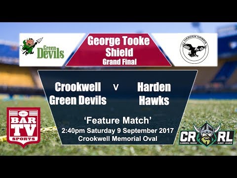 2017 Canberra RL George Tooke Shield Grand Final - Crookwell Green Devils v Harden Hawks