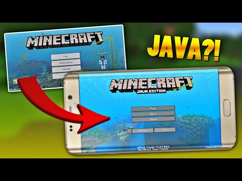Yallay - How to get Minecraft JAVA Edition UI on Android/IOS! (Minecraft Texture Pack)