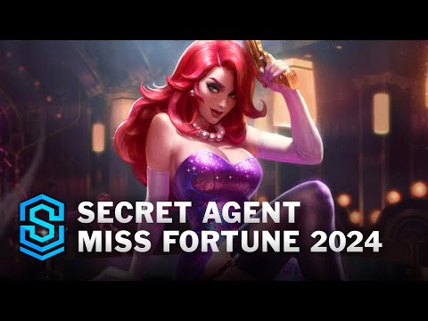 Secret Agent Miss Fortune Skin Spotlight - League of Legends