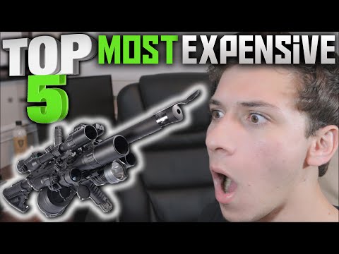 TOP 5 MOST EXPENSIVE AIRSOFT GUNS! WTF :O!!!