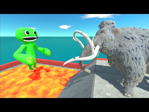 Mammoth Pushes Units into The Lava Pool - ARBS