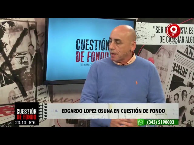 MIRÁ AQUÍ CUESTIÓN DE FONDO, el programa de Daniel Enz