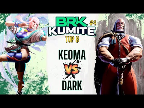 SF6 👊 Keoma (Manon) vs Dark (JP) 👊 BR Kumite #4 - Street Fighter 6 - Top 8 - Especial Keoma Run