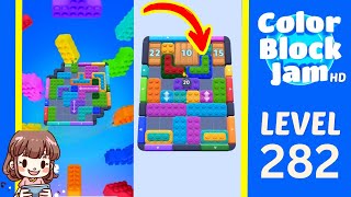 Solusi Level 282 Color Block Jam
