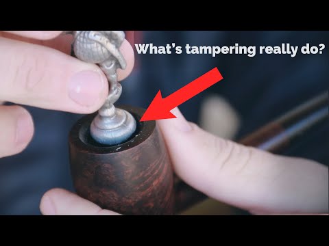The Purpose Of A Tamper For Tobacco Pipe Smoking