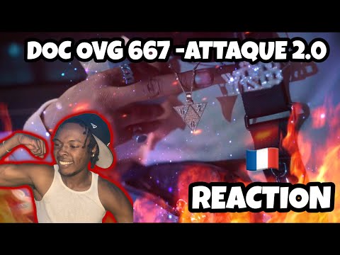 AMERICAN REACTS TO FRENCH DRILL RAP! DOC OVG 667 - Attaque 2.0 REACTION
