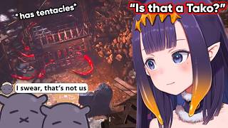 Ina is having a hard time believing that a tentacle monster is not a Tako