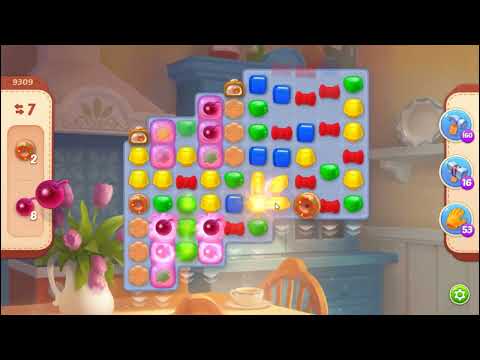 Homescapes Level 9309 - NO BOOSTERS 🏠 | SKILLGAMING ✔️