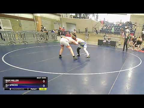 187 Lbs Cons. Round 1 - Bam Miller, AZ Vs Eli Spross, MT 4274