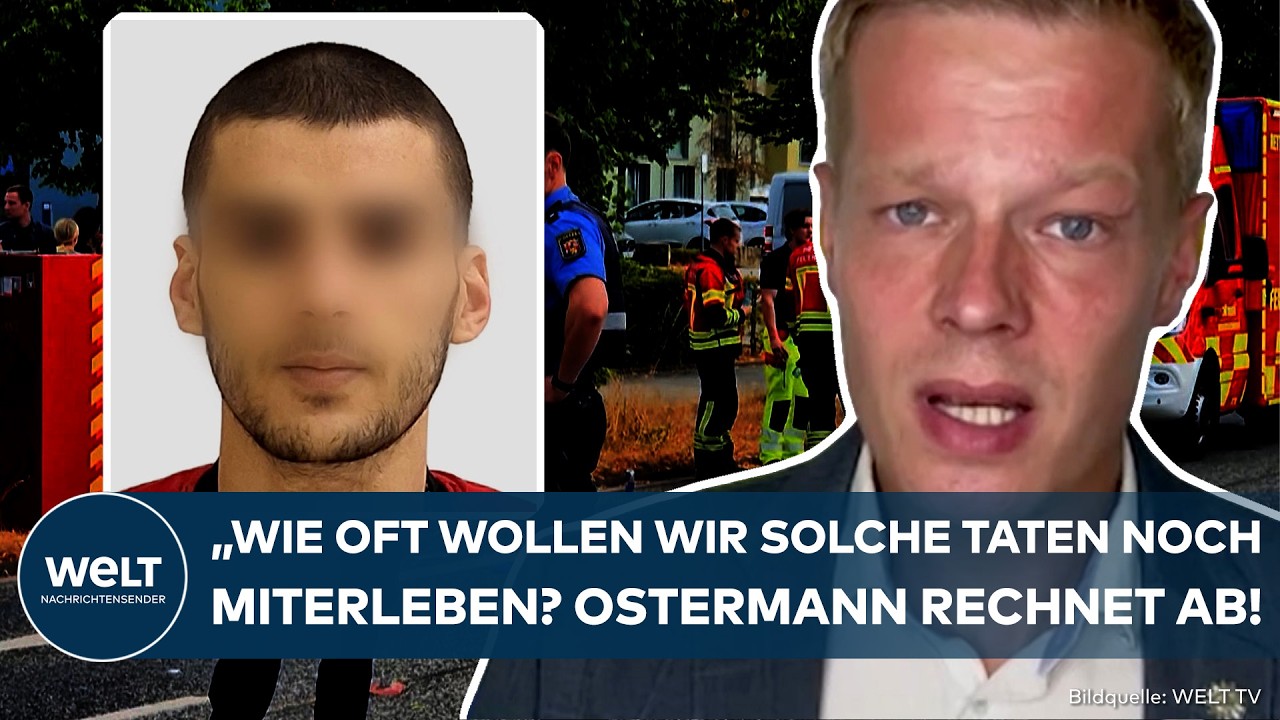 TRIER: "Haben bis zu 80 Messertaten pro Tag!" Manuel Ostermann fordert echte Konsequenzen