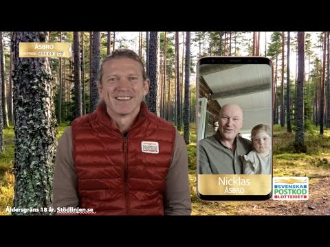 Vinnare i Åsbro gråter av lycka - Postkodlotteriet