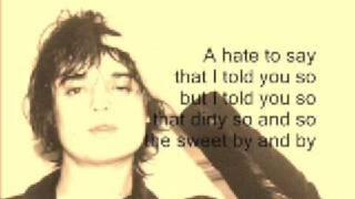 Sweet by and by - Pete Doherty