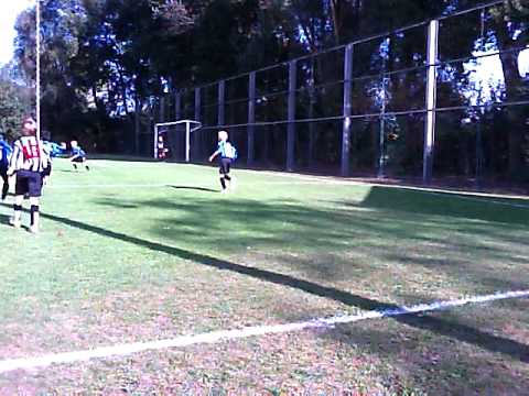 U12 Gent Zeehaven Hamme 090913 Amin op paal