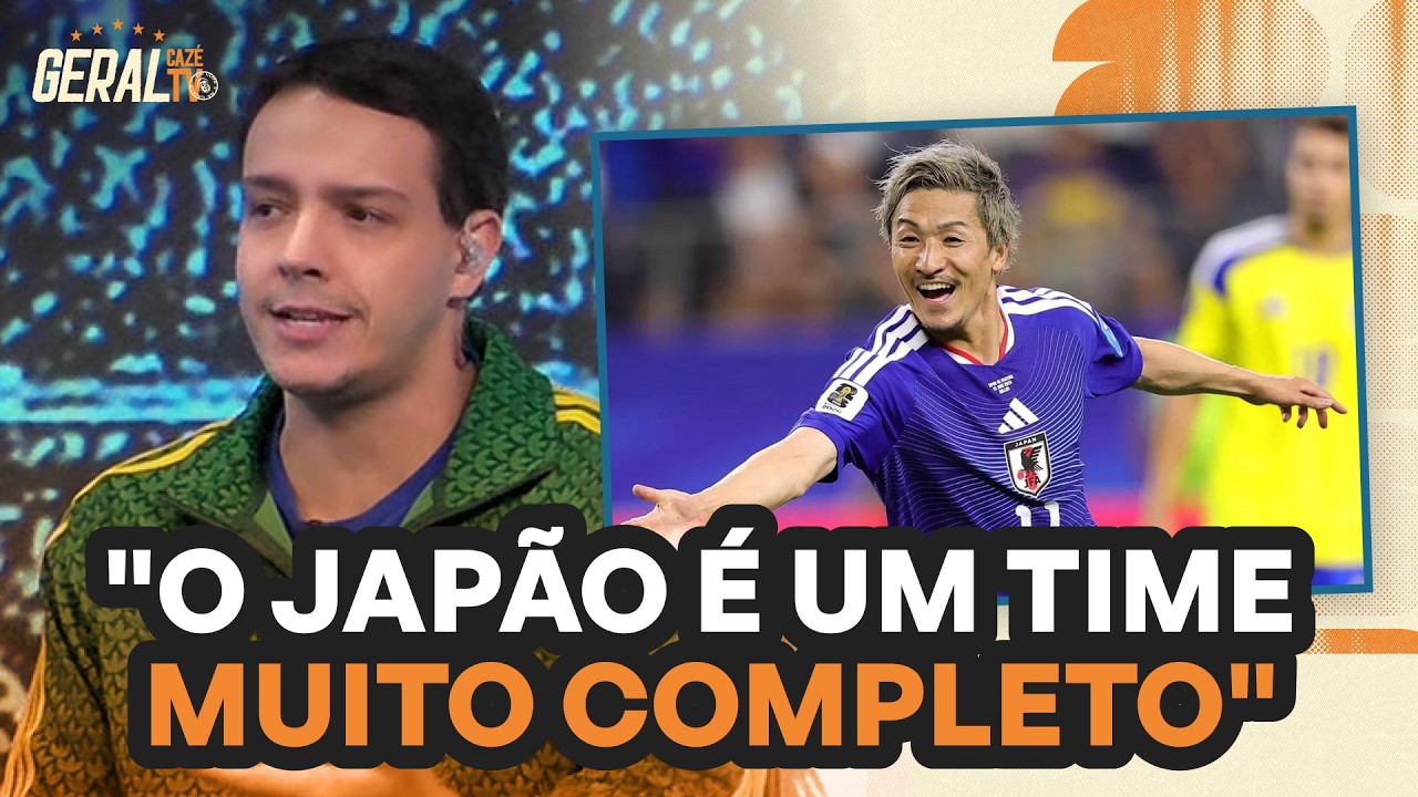 COMO JOGA O JAPÃO? RAFA OLIVEIRA EXPLICA | GERAL CAZÉTV