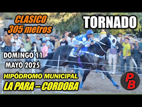 TORNADO: HIPODROMO MUNICIPAL LA PARA, CORDOBA (11-05-2025)