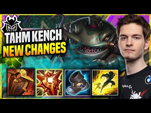 MIKYX TIRES TAHM KENCH NEW CHANGES! - G2 Mikyx Plays Tahm Kench SUPPORT vs Braum! | Season 11