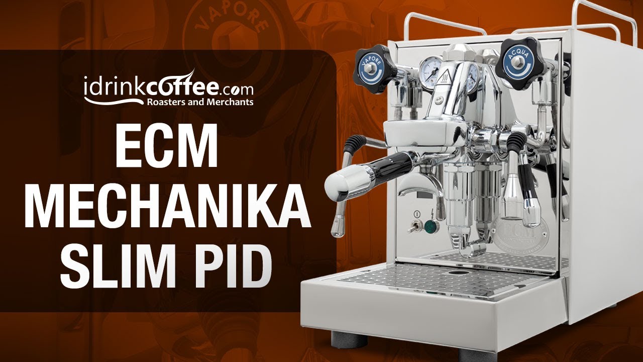 ECM Mechanika Slim PID Espresso Machine video