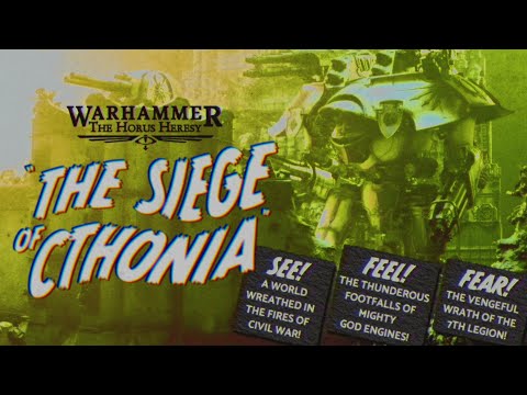 The Horus Heresy – The Siege of Cthonia!