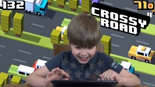 Playing Crossy Road (iPad/iOS/Tablet Gameplay Video)