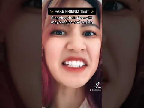 Why can't I know if my friend is a real friend?