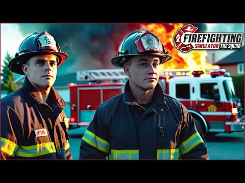 Firefighting Simulator - Multiplayer Pompiere Con Poderak! - Gameplay Ita