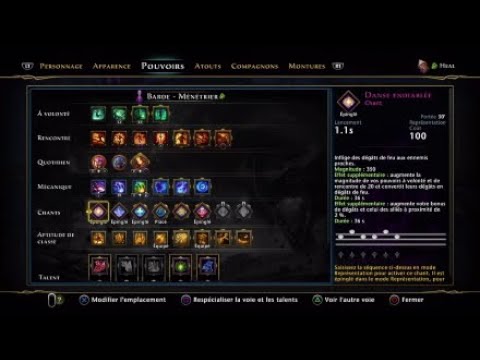 Neverwinter mod 25 -build endgame- bard heal/buff
