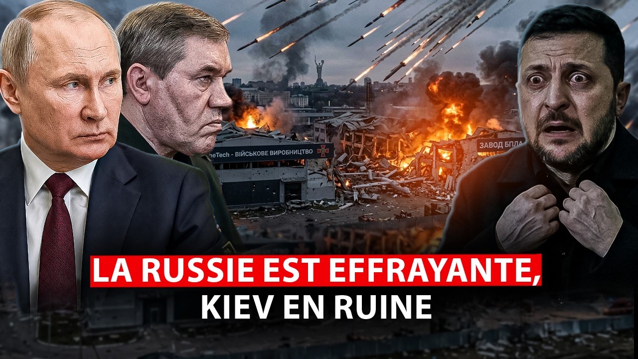 Moscou pulvérise Kiev, l'Ukraine ne peut pas d'arrêter la Russie.