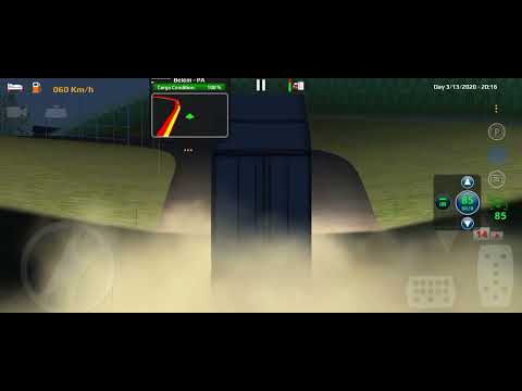 world truck simulator long two trailer  off road please #1000subscriber  kaerw do