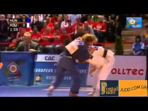 European Judo Championship Vienna 2010 Bronze -60kg Mooren (NED)-Mudranov (RUS)