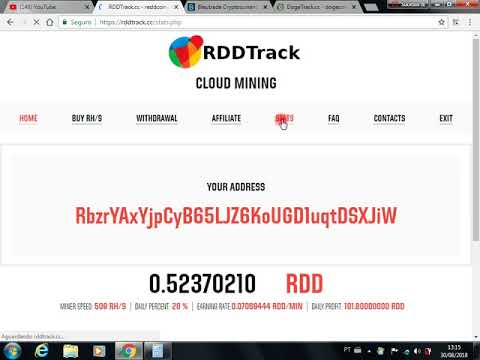 como ganhar reddcoins na mineradora reddtrack
