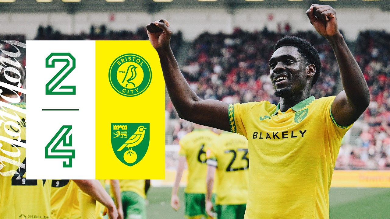 Bristol City vs Norwich City Highlights