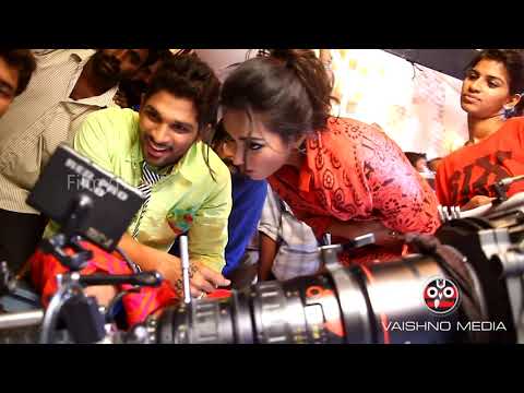 Iddarammayilatho Top Lesi Poddi Full Song Making  1080P HD