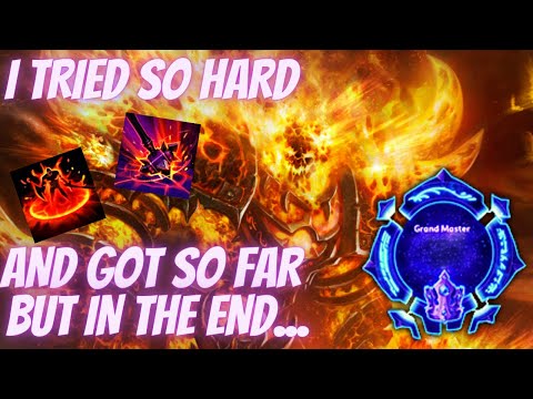Ragnaros Sulfuras Smash - Tried So Hard, Got So Far... - Grandmaster Storm League