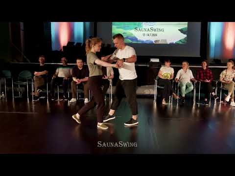 Ville Immonen & Outi Salonen - 2nd place Advanced/All-Stars Jack&Jill Finals - SaunaSwing 2024