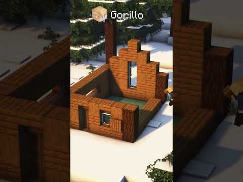 EASY Winter Cabin in Minecraft❄️