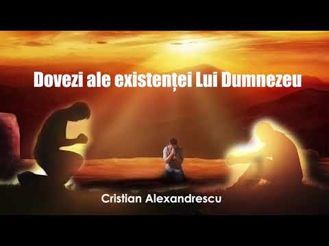 Dovezi Ale Existentei Lui Dumnezeu