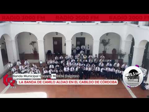 30 DE AGOSTO 2026 -  BANDA MUNICIPAL DE CAMILO ALDAO EN EL CABILDO DE CORDOBA