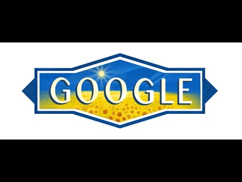 Google Doodle || Ukraine Independence Day 2016