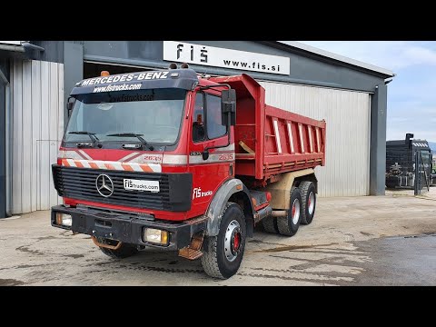 MERCEDES BENZ SK 2635 K 6X4 tipper - 13 ton axle - TOP