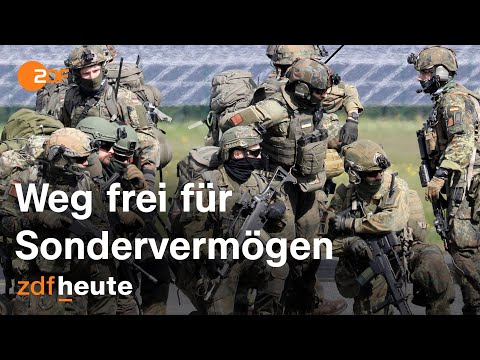 100 Milliarden für Bundeswehr: Union und Ampel einig | ZDF Morgenmagazin