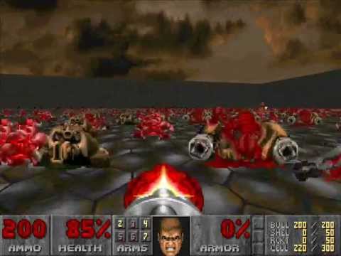 STUPID DOOM WEAPON MOD PART II: NUTS.WAD 100% KILLS