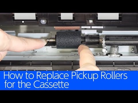AM-C4000/5000/6000 - How to Replace Pickup Rollers for the Cassette