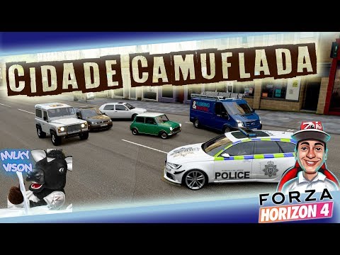 CIDADE CAMUFLADA FORZA HORIZON 4 - MILKY VISION FT ZOIOOGAMER