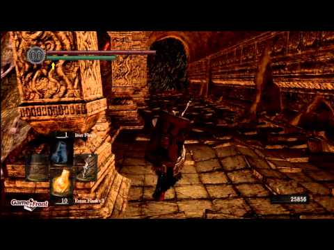 Dark Souls Walkthrough - PT. 91 - Mitchell Kills Some Worms and A Demon Firesage!