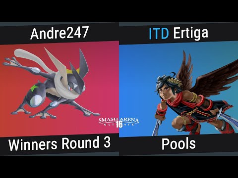SAU16: Pools Andre247 (Greninja) Vs. ITD | Ertiga (Dark Pit) SSBU Singles