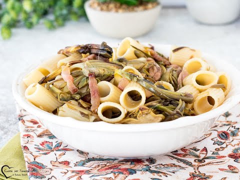 PASTA CON CARCIOFI E GUANCIALE