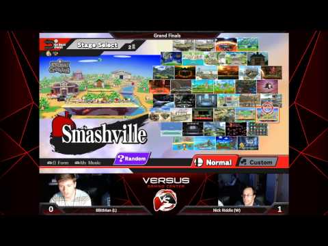 VS Weekly 2/5/15 - Grand Finals - Nick Riddle (ZSS) vs. 8BitMan (ROB) - Smash 4